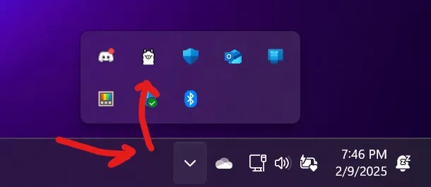 Ollama in Windows System Tray